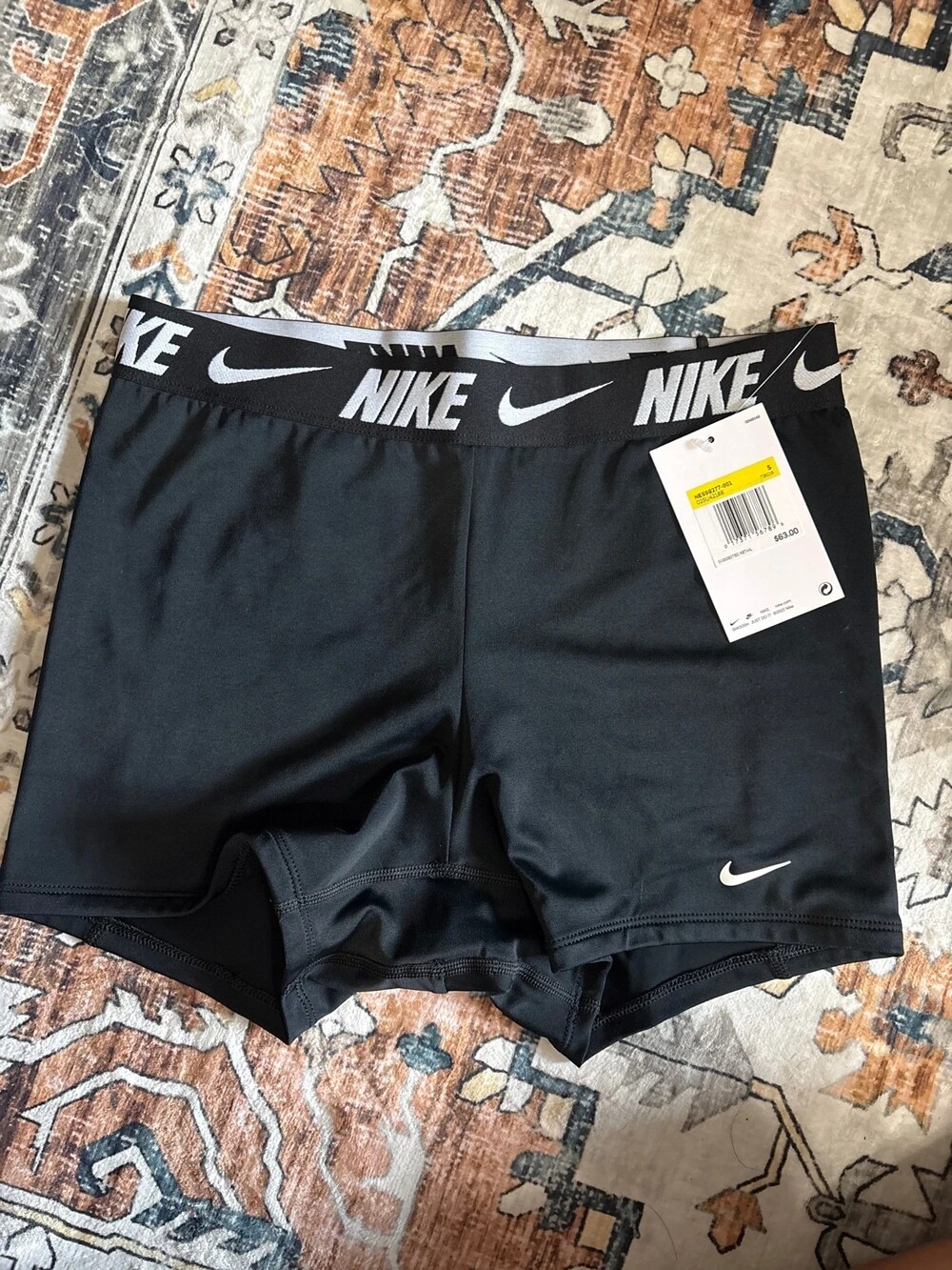 Nike Women’s Black Compression Shorts – Size Small – NEW With Tags